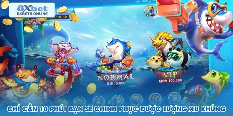 Chỉ cần 10 phút bạn sẽ chinh phục được lượng xu khủng